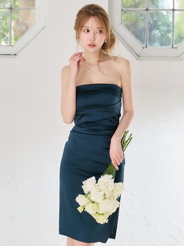 モスグリーン モデル：ゆめ　身長：160cm　着用サイズ：Sサイズ