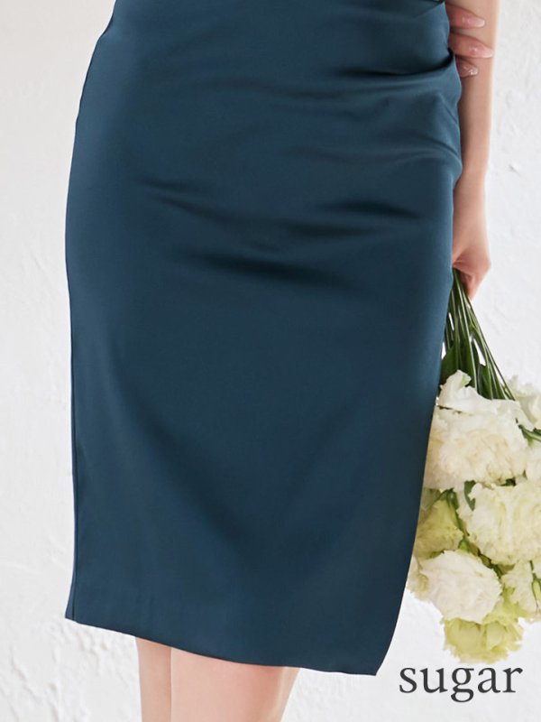 モスグリーン モデル：ゆめ　身長：160cm　着用サイズ：Sサイズ