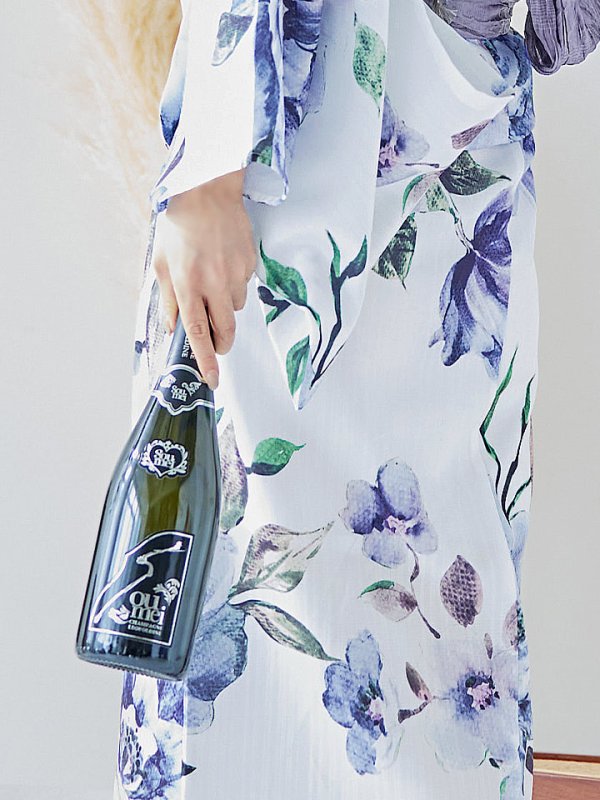 画像11: 【即日発送！】【浴衣】白地に水彩牡丹のクラシック浴衣 【浴衣３点セット 浴衣/帯/下駄】 グラデーション帯[YMT]