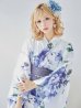 画像12: 【即日発送！】【浴衣】白地に水彩牡丹のクラシック浴衣 グラデーション帯 siwa-g09 / HIMO-900-yn-4-GYxGY / YA-940-kj-IV/ YA-940-kj-BL / HEKO-800-sb-5-W / GETA-02-ok-3-LBL L [YMT]