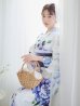 画像11: 【即日発送！】【浴衣】白地に水彩牡丹のクラシック浴衣  【浴衣３点セット 浴衣/帯/下駄】 グラデーション帯 siwa-g09 / HIMO-900-yn-4-GYxGY / YA-953-kn-BL   / HEKO-800-sb-5-W / GETA-02-ok-3-LBL [YMT]