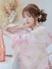 画像10: 【即日発送】【浴衣】大人スウィート/ピンク地x百合浴衣 【浴衣３点セット 浴衣/帯/下駄】 OBI-siwa-200-kj-13-OW/ HIMO-900-yn-8-P/ YA-1079-kj-6-W / HEKO-800-sb-4-P/ GETA-02-ok-5-P  [YMT]