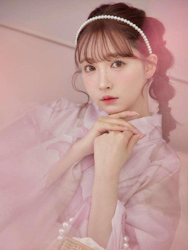 画像14: 【即日発送】大人スウィート/ピンク地x百合浴衣【浴衣３点セット 浴衣/帯/下駄】[FB02]