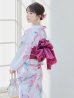画像10: 大人スウィート/水彩フラワー 牡丹柄 浴衣 OBI-siwa-200-kj-7-RoseWI / HIMO-900-yn-8-PK / YA-68-kn-P / HEKO-800-sb-5-W / GETA-02-ok-5-P  [YMT]