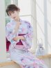 画像13: 大人スウィート/水彩フラワー 牡丹柄 浴衣 OBI-siwa-200-kj-7-RoseWI / HIMO-900-yn-8-PK / YA-68-kn-P / HEKO-800-sb-5-W / GETA-02-ok-5-P  [YMT]