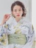 画像5: 【即日発送】イエローフラワーと木蓮浴衣【浴衣３点セット 浴衣/帯/下駄】[YMT]