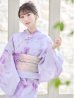 画像12: 【即日発送！】【浴衣】ストライプ地 /グラデーション木蓮浴衣 OBI-g-500-kj-2-P / HIMO-900-yn-4-GYxGY / YA-68-kn-P / YA-943-kj-PL / HEKO-800-sb-5-W / GETA-02-ok-3-LBL   [YMT]