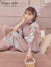 画像1: 大人スウィート/くすみピンク椿浴衣 OBI-siwa-200-kj-13-OW / HIMO-900-yn-8-PK / YA-954-kj-P / HEKO-800-sb-5-W / GETA-02-ok-5-P [YMT] (1)