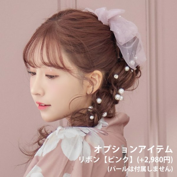 画像19: 【即日発送】大人スウィート/くすみピンク椿浴衣 【浴衣３点セット 浴衣/帯/下駄】[YMT]