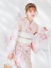 画像13: 【即日発送】くすみピンクスウィート牡丹浴衣 OBI-siwa-200-kj-13-OW / HIMO-900-yn-8-P / HEKO-800-sb-5-W / YA-1079-kj-7-W / GETA-01-kj-7-P / [/YMT]