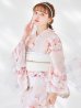 画像5: 【即日発送】くすみピンクスウィート牡丹浴衣 OBI-siwa-200-kj-13-OW / HIMO-900-yn-8-P / HEKO-800-sb-5-W / YA-1079-kj-7-W / GETA-01-kj-7-P / [/YMT]