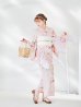 画像9: 【即日発送】くすみピンクスウィート牡丹浴衣 OBI-siwa-200-kj-13-OW / HIMO-900-yn-8-P / HEKO-800-sb-5-W / YA-1079-kj-7-W / GETA-01-kj-7-P / [/YMT]