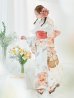 画像3: 【即日発送】アプリコットピンク牡丹浴衣 OBI-g-500-kj-4-OR / HIMO-902-kj-3-TRC / HEKO-800-sb-5-WH / YA-577-kj-P / GETA-01-kj-3-IV /  [YMT]