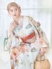 画像14: 【即日発送】アプリコットピンク牡丹浴衣 OBI-g-500-kj-4-OR / HIMO-902-kj-3-TRC / HEKO-800-sb-5-WH / YA-577-kj-P / GETA-01-kj-3-IV/  [YMT]