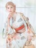 画像15: 【即日発送】アプリコットピンク牡丹浴衣 OBI-g-500-kj-4-OR / HIMO-902-kj-3-TRC / HEKO-800-sb-5-WH / YA-577-kj-P / GETA-01-kj-3-IV/  [YMT]
