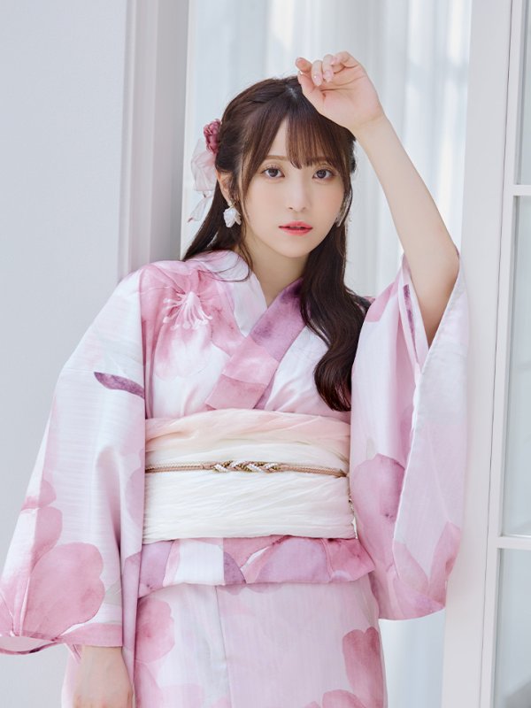 画像10: 【即日発送！】sweetチェリーブロッサム浴衣【浴衣３点セット 浴衣/帯/下駄】[YMT]