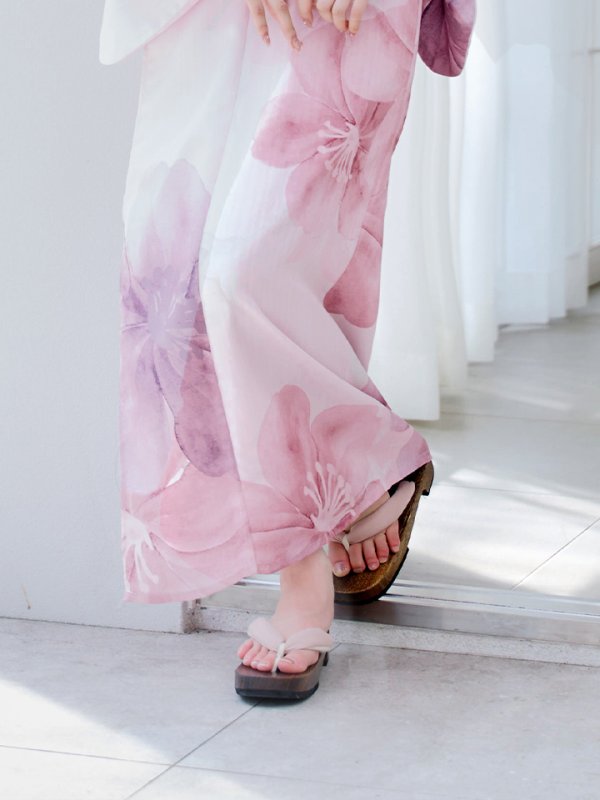 画像18: 【即日発送！】sweetチェリーブロッサム浴衣【浴衣３点セット 浴衣/帯/下駄】[YMT]