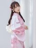 画像3: 【即日発送！】sweetチェリーブロッサム浴衣【浴衣３点セット 浴衣/帯/下駄】OBI-siwa-200-kj-13-OW / HIMO-900-yn-8-P / HEKO-800-sb-4-P / YA-943-kj-BAKEDP / YA-935-wk-P / GETA-01-kj-7-P/  [YMT]