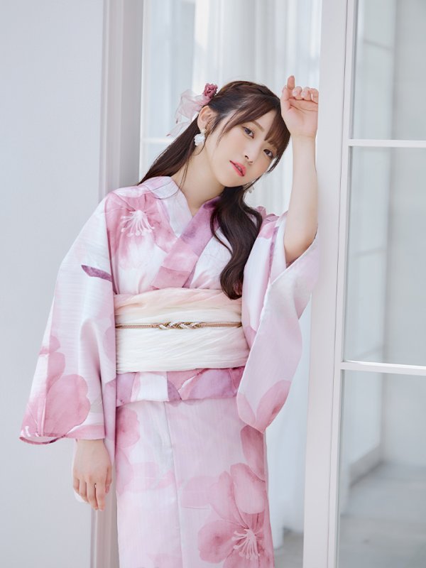 画像9: 【即日発送！】sweetチェリーブロッサム浴衣【浴衣３点セット 浴衣/帯/下駄】[YMT]