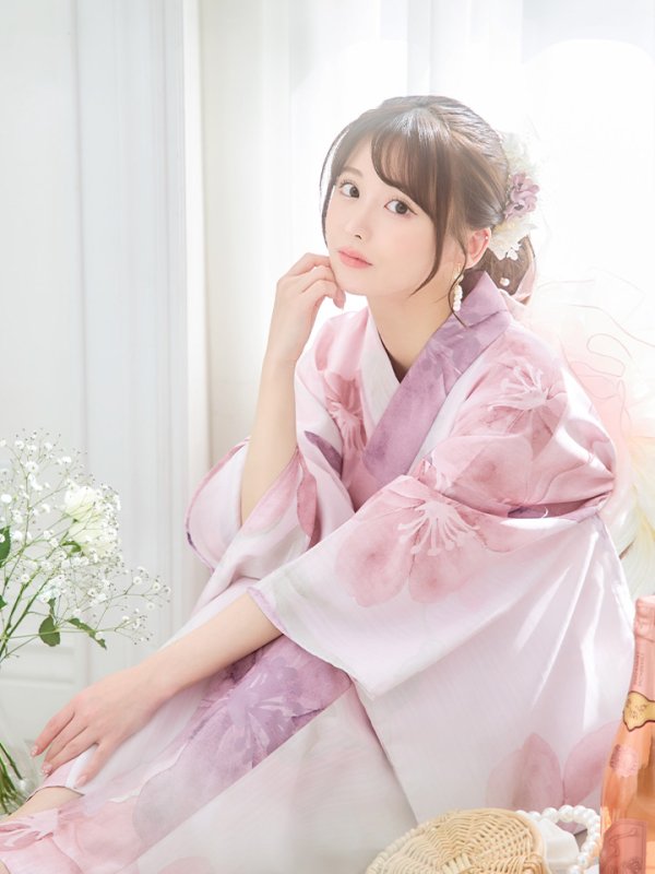 画像13: 【即日発送！】sweetチェリーブロッサム浴衣【浴衣３点セット 浴衣/帯/下駄】[YMT]