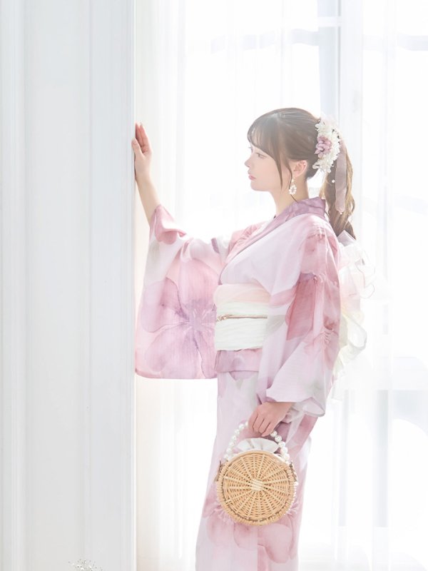 画像16: 【即日発送！】sweetチェリーブロッサム浴衣【浴衣３点セット 浴衣/帯/下駄】[YMT]