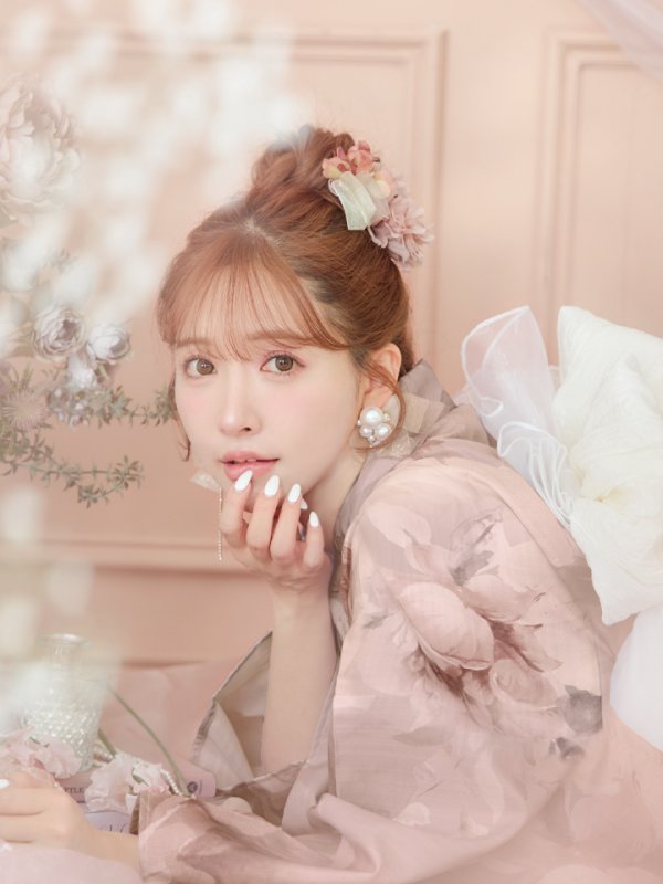 画像13: 【即日発送】アンティークフラワーピンク浴衣【浴衣３点セット 浴衣/帯/下駄】[YMT]