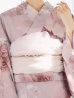 画像19: 【即日発送】アンティークフラワーピンク浴衣【浴衣３点セット 浴衣/帯/下駄】OBI-siwa-200-kj-13-OW / HIMO-900-yn-8-P / HEKO-800-sb-5-WH / YA-74-kn-P / GETA-01-kj-7-P / [YMT]