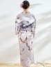 画像14: 【浴衣セール！】ロマンティックピオニー浴衣【浴衣３点セット 浴衣/帯/下駄】OBI-g-500-kj-8-GY / HIMO-900-yn-4-GYxGY / HEKO-800-sb-5-WH / GETA-01-kj-3-IV/ [YMT]
