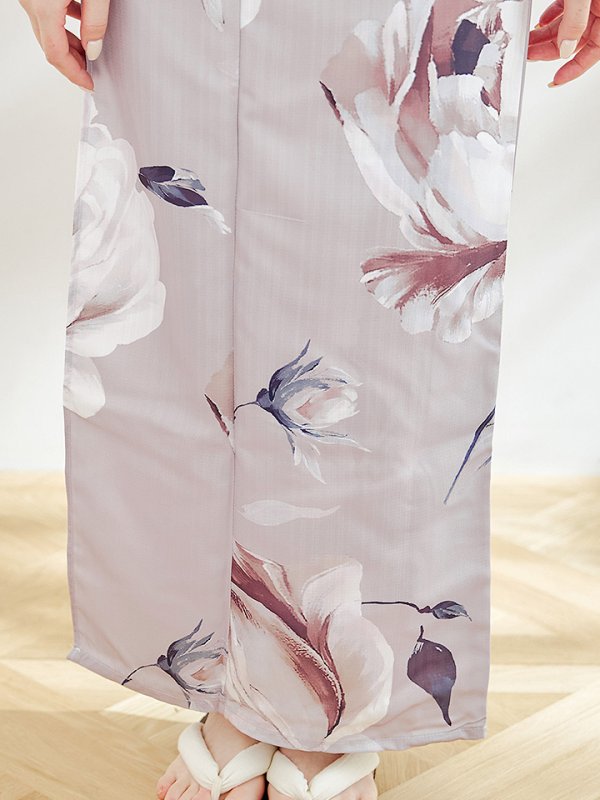 画像16: 【即日発送】【浴衣セール！】ロマンティックピオニー浴衣【浴衣３点セット 浴衣/帯/下駄】[YMT]