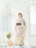 画像9: 【浴衣セール】【即日発送！】グレージュ×イエローフラワー浴衣 OBI-siwa-200-kj-9-BR / HIMO-900-yn-7-MOC / HEKO-800-sb-3-BR / YA-496-kj-W / GETA-01-kj-5-MOC / [YMT]