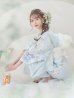 画像8: 【即日発送】クラシカルローズブルー浴衣 OBI-siwa-200-kj-13-OW / HIMO-903-kj-W / HEKO-800-sb-5-WH / YA-1082-kj-MI / YA-1017-am-W / GETA-01-kj-2-BL/ [YMT]
