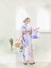 画像12: 【即日発送】ホワイト×ピオニー浴衣 OBI-g-500-kj-1-R/ HIMO-900-yn-5-IV / HEKO-800-sb-5-WH / YA-593-kj-CL/ YA-1081-kj-W / GETA-01-kj-7-P/ [YMT]
