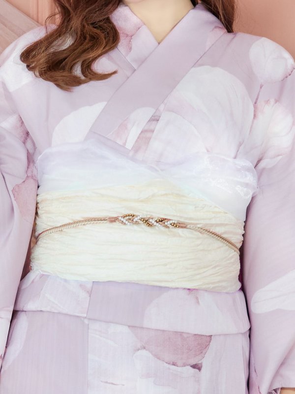 画像18: 【即日発送】くすみピンクブロッサム浴衣【浴衣３点セット 浴衣/帯/下駄】[YMT]