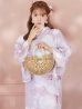 画像3: 【即日発送】くすみピンクブロッサム浴衣【浴衣３点セット 浴衣/帯/下駄】[YMT]