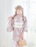 画像9: 【即日発送！】くすみピンクブロッサム浴衣【浴衣３点セット 浴衣/帯/下駄】[YMT]