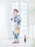 画像13: 【即日発送】グラデーションブルーグリーン浴衣 OBI-g-500-kj-9-NV / HIMO-900-yn-4-GYxGY / HEKO-800-sb-5-WH / YA-73-kn-GY / GETA-01-kj-3-IV [YMT]