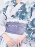 画像17: 【即日発送】グラデーションブルーグリーン浴衣 OBI-g-500-kj-9-NV / HIMO-900-yn-4-GYxGY / HEKO-800-sb-5-WH / YA-73-kn-GY / GETA-01-kj-3-IV [YMT]