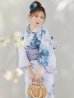 画像1: 【即日発送】グラデーションブルーグリーン浴衣 OBI-g-500-kj-9-NV / HIMO-900-yn-4-GYxGY / HEKO-800-sb-5-WH / YA-73-kn-BLGR / GETA-01-kj-3-IV /  [YMT] (1)