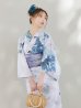 画像13: 【即日発送】グラデーションブルーグリーン浴衣 OBI-g-500-kj-9-NV / HIMO-900-yn-4-GYxGY / HEKO-800-sb-5-WH / YA-73-kn-BLGR / GETA-01-kj-3-IV /  [YMT]