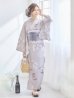 画像12: 【即日発送！】アイシーリリーフラワー浴衣 OBI-g-500-kj-8-GY / HIMO-900-yn-4-GYxGY / HEKO-800-sb-5-WH / YA-953-kn-BL / YA-1017-am-W / GETA-01-kj-3-IV / [YMT]