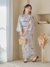 画像6: 【即日発送！】アイシーリリーフラワー浴衣 OBI-g-500-kj-8-GY / HIMO-900-yn-4-GYxGY / HEKO-800-sb-5-WH / YA-953-kn-BL / GETA-01-kj-3-IV/ [YMT]