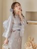 画像8: 【即日発送！】アイシーリリーフラワー浴衣 OBI-g-500-kj-8-GY / HIMO-900-yn-4-GYxGY / HEKO-800-sb-5-WH / YA-953-kn-BL / GETA-01-kj-3-IV/ [YMT]