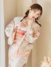 画像5: 【即日発送！】ピンクベージュ牡丹浴衣 OBI-g-500-kj-4-OR / HIMO-900-yn-5-IV / HEKO-800-sb-5-WH / YA-594-kj-CL / YA-1081-kj-BR / GETA-01-kj-7-P/ [YMT]