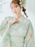 画像23: 【即日発送】アイシーミントフラワー浴衣【浴衣３点セット 浴衣/帯/下駄】OBI-siwa-200-kj-13-OW / HIMO-900-yn-5-IV / HEKO-800-sb-5-WH / YA-1082-kj-MI / GETA-01-kj-4-MI /  [YMT]