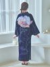 画像17: 【即日発送！】ネイビー夜空浴衣【浴衣３点セット 浴衣/帯/下駄】[YMT]