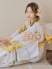 画像14: 【即日発送】アンニュイイエローフラワー浴衣 OBI-g-500-kj-5-MUS / HIMO-902-kj-2-MUS / HEKO-800-sb-5-WH / YA-577-kj-W / GETA-01-kj-3-IV /  [YMT]