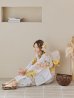 画像17: 【即日発送】アンニュイイエローフラワー浴衣 OBI-g-500-kj-5-MUS / HIMO-902-kj-2-MUS / HEKO-800-sb-5-WH / YA-577-kj-W / GETA-01-kj-3-IV /  [YMT]