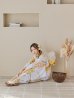 画像6: 【即日発送】アンニュイイエローフラワー浴衣 OBI-g-500-kj-5-MUS / HIMO-902-kj-2-MUS / HEKO-800-sb-5-WH / YA-577-kj-W / GETA-01-kj-3-IV /  [YMT]