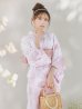 画像13: 【即日発送】ニュアンスピンクフラワー浴衣 OBI-siwa-200-kj-8-P / HIMO-903-kj-W / HEKO-800-sb-4-P / YA-1079-kj-3-W / GETA-01-kj-7-P/ [YMT]