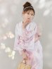画像20: 【即日発送】ニュアンスピンクフラワー浴衣 OBI-siwa-200-kj-8-P / HIMO-903-kj-W / HEKO-800-sb-4-P / YA-1079-kj-3-W / GETA-01-kj-7-P/ [YMT]